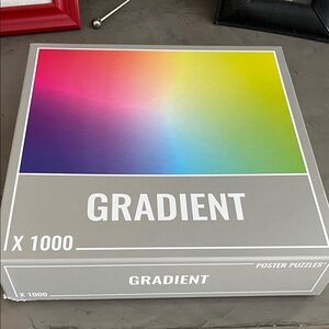 Gradient Poster Puzzles - Multicolor